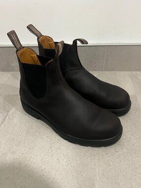 Blundstone 558 Brown Leather Boots size US 10.5 AU 9.5